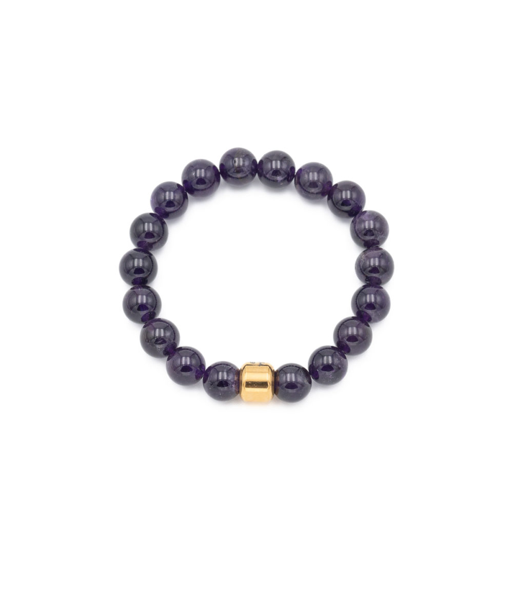 Amethyst Bracelet flat