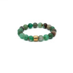 Chrysophrase bracelet