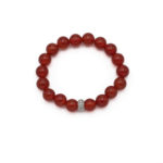 Carnelian (Karneol) Bracelet flat