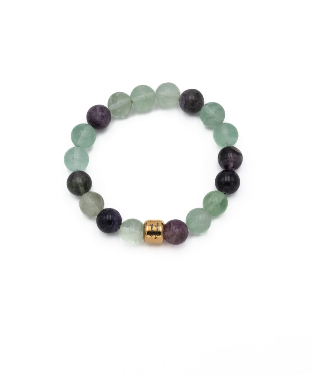 Fluorite Bracelet flat